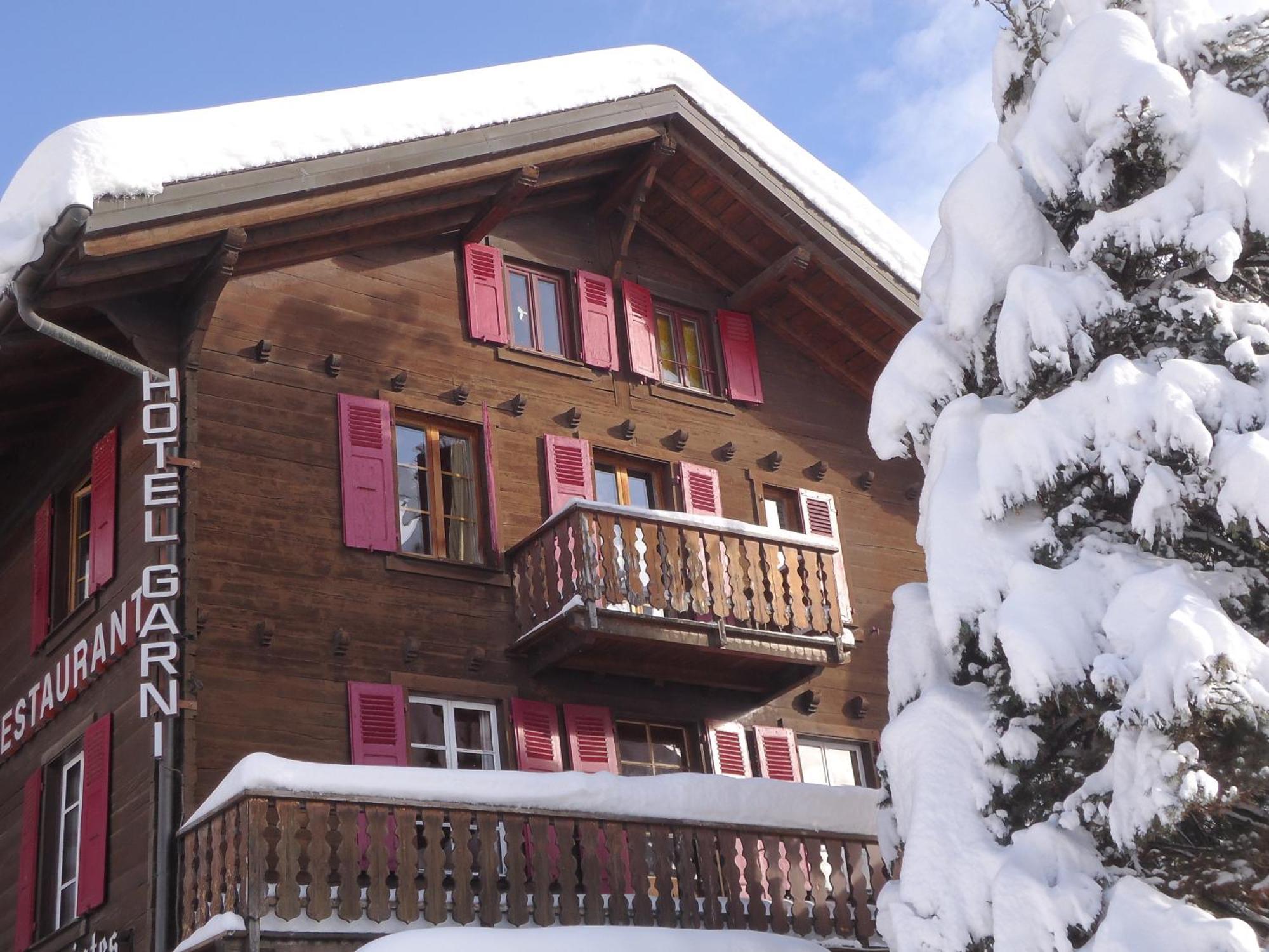 Hotel Les Touristes Verbier Exterior foto