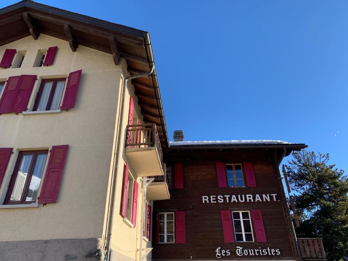 Hotel Les Touristes Verbier Exterior foto